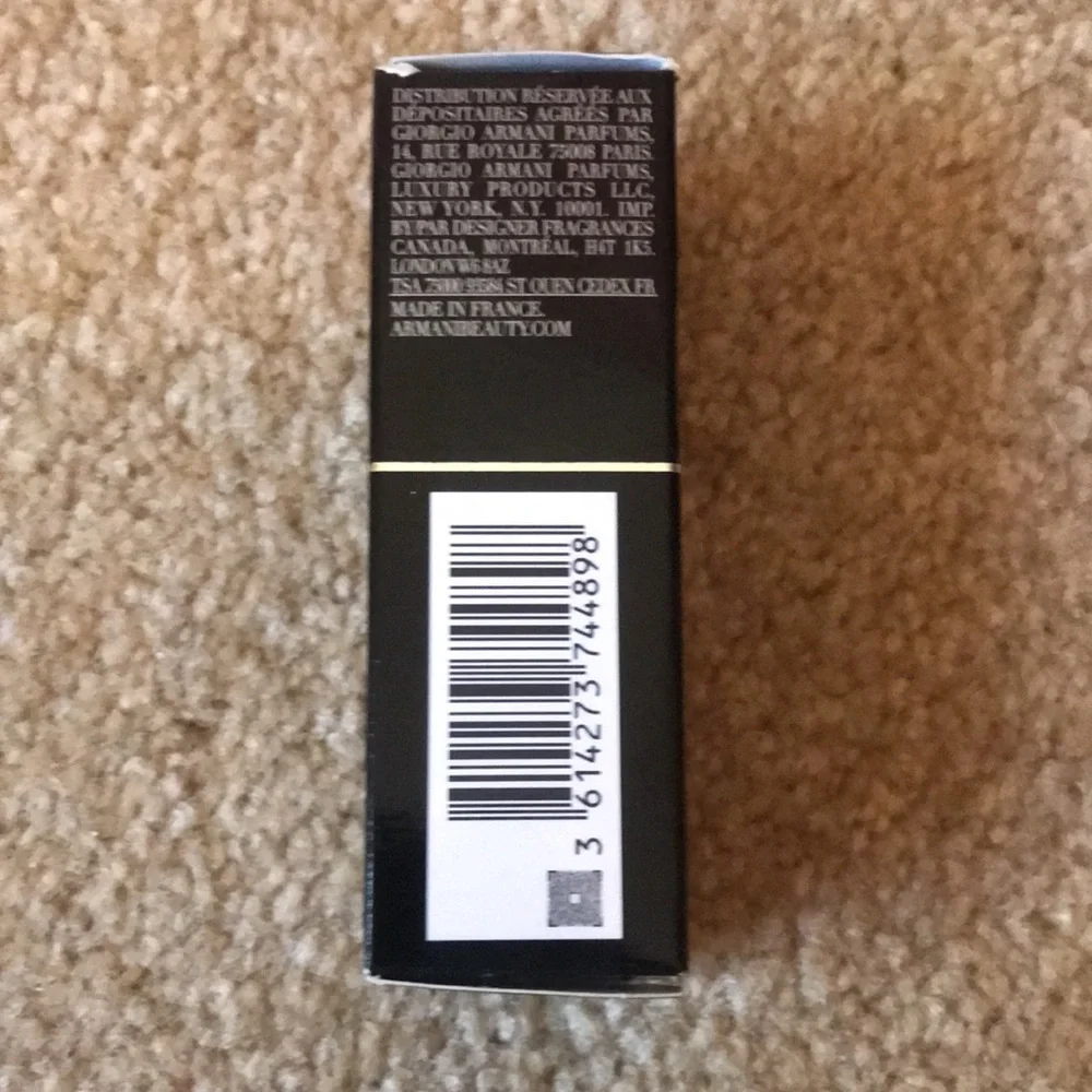 NEW IN BOX: Giorgio Armani Eye Tint Matte Liquid Eyeshadow - Black 99M Ebony